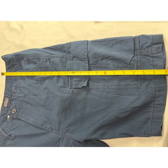 Levi Strauss & Co Cargo Shorts Men 34 Blue Ripstop Cotton Casual Utility C14 - Picture 7 of 16